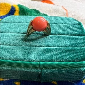 Vintage Avon Orange Ring